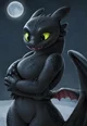 Toothless -F Anthro-