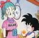 Goku y Bulma 