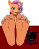 Sunny Starscout feet