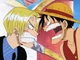 Sanji y Luffy