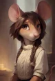 luna the mouse girl
