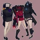 Female Titan Trio