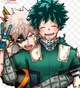 Deku and bakugo