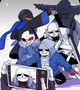 THE BAD SANS AND VEE