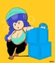 Blue Toadette