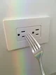 Fork and outlet