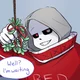 Dust Sans mistletoe