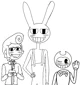 Jax y bendy y wally 