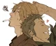 Zoro and Sanji