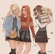 Luna Ginny Hermione
