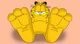 Garfield Feet