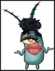 Plankton slay baddie
