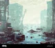 Flooded city