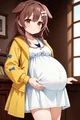 Pregnant teen