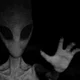 A grey alien