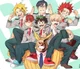 MHA boys sleepover 