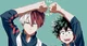 Todoroki and Deku