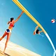 beach volleyball
