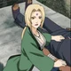 Tsunade touching