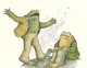 Mr toad and Mr frog