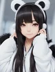 Kawaii Panda Girl