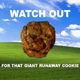 Giant Runaway Cookie