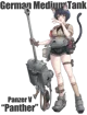 Female Panther tank