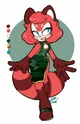 Spicy the red panda 