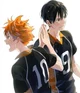 Hinata and Kageyama 