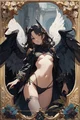 Dark angel girl