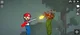 Mario with a gun