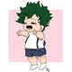 MHA baby deku