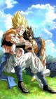 Vegito and Gogeta