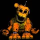 Withered Gold Freddy