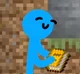 Blue Stickman