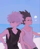 Killua and Gon 