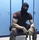 MASKED Military man
