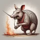 angry armadillo