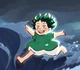 Deku Ponyo Au