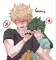 Deku and Bakugo cat