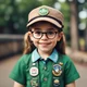 5 year old girl scou