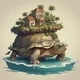 Island turtle