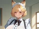 Chubby kitsune maid