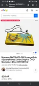 Spongebob dvd player
