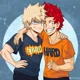 Bakugo and Kirishma