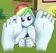 Feet dere Rainbow