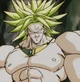 A dubbed Broly scene