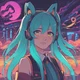 Miku but generated