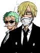 SANJI AND ZORO