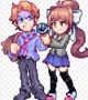 senpia and monika